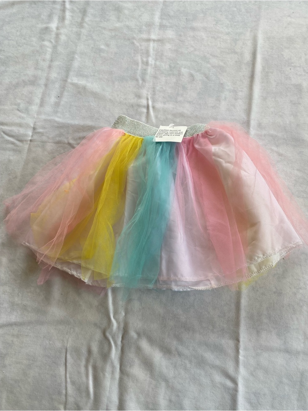 NWOT Halloween Multi-colored Tulle Skirt Size One Fits Ages 2-5